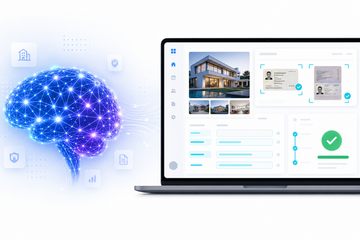 AI-powered property booking dashboard with neural network intelligence